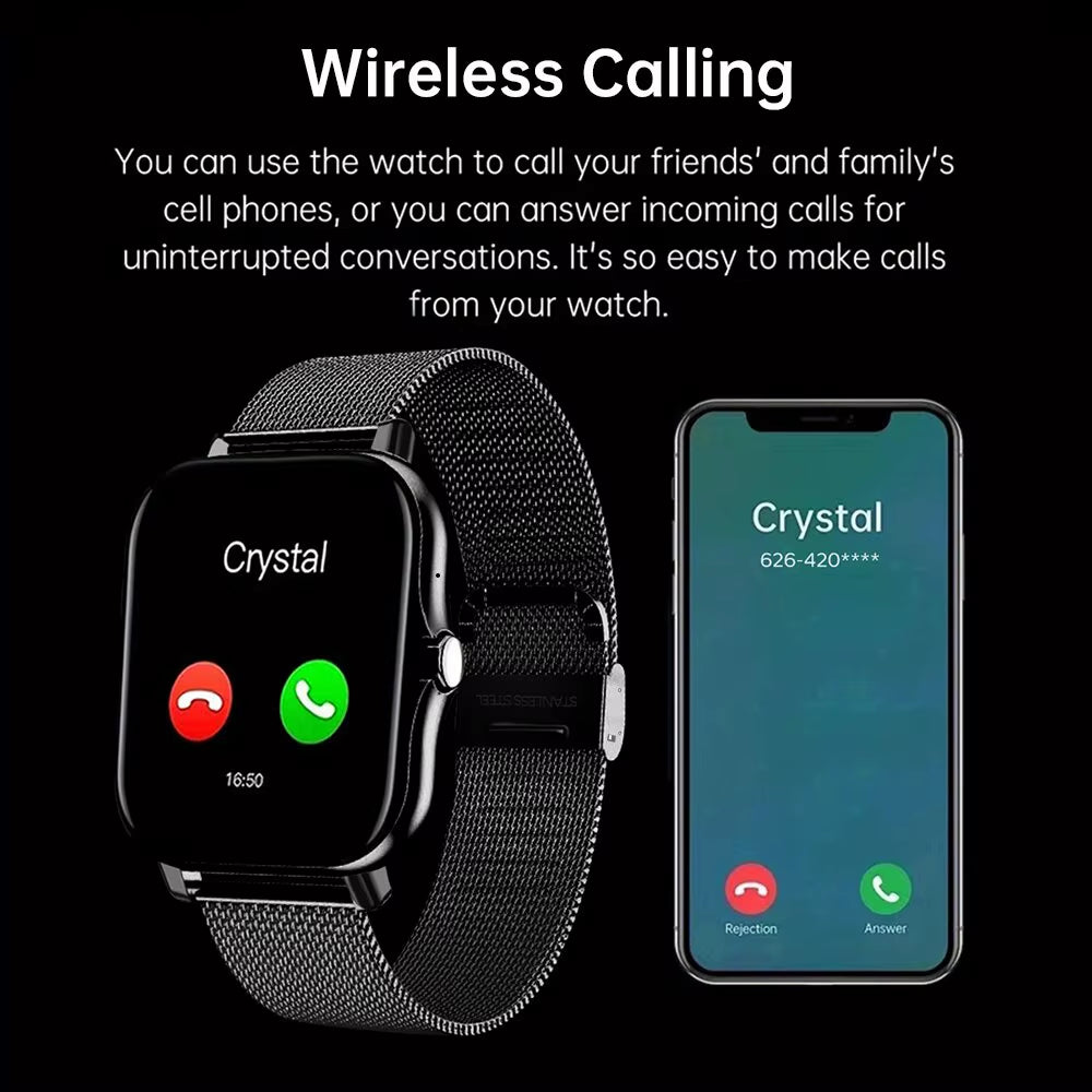  Smartwatch  HD 2026 - Chamadas Bluethooth e Monitoramento de Saúde