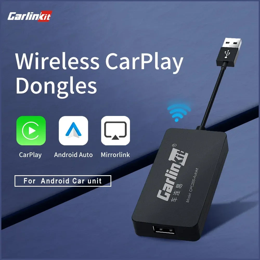 Adaptador Carplay sem Fio - Converta seu Carro para Wireless