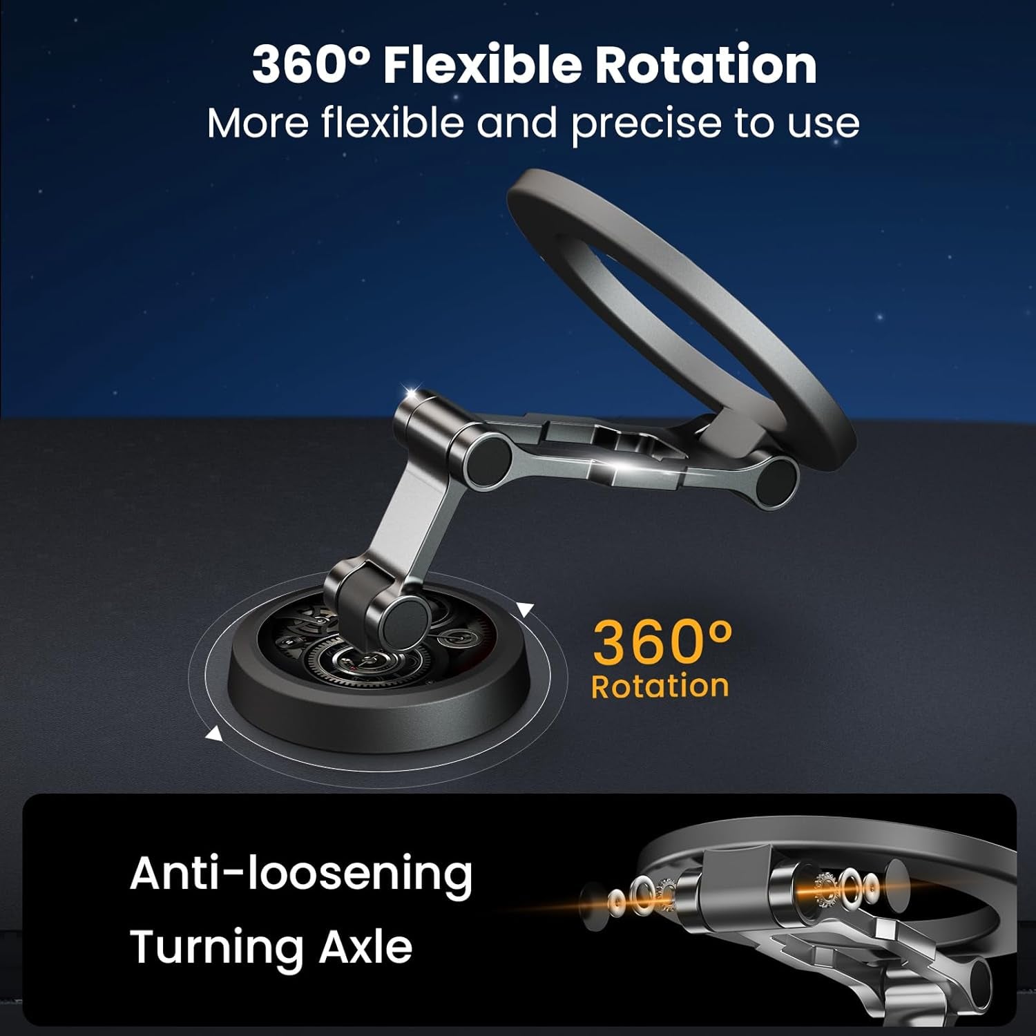 Suporte Magnético MagSafe para Carro - Rotação 360