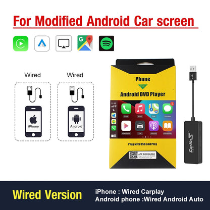 Adaptador Carplay sem Fio - Converta seu Carro para Wireless