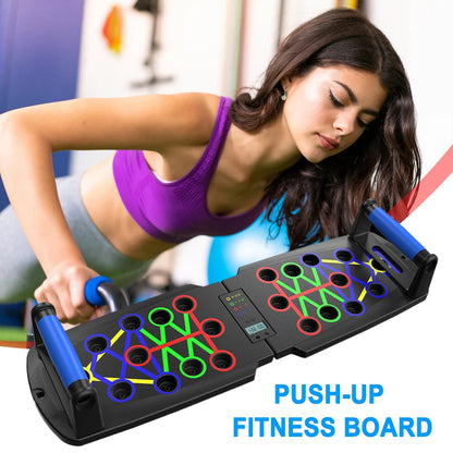 Prancha Multifuncional para Flexões - Treino Completo em Casa