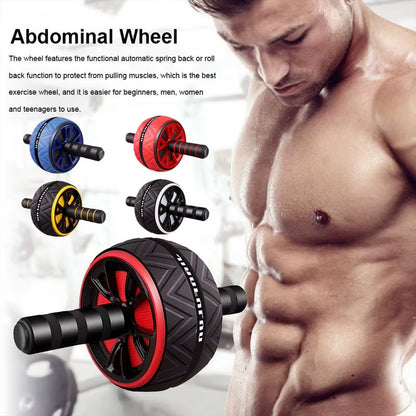 Roda Abdominal Profissional - Fortaleça Abdômen e Core em Casa