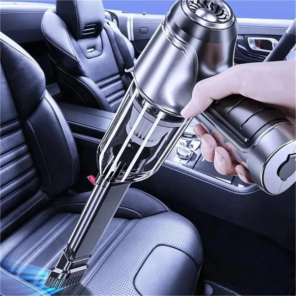 Aspierador Portátil sem Fio - Limpeza Rápida para Carros e Casa