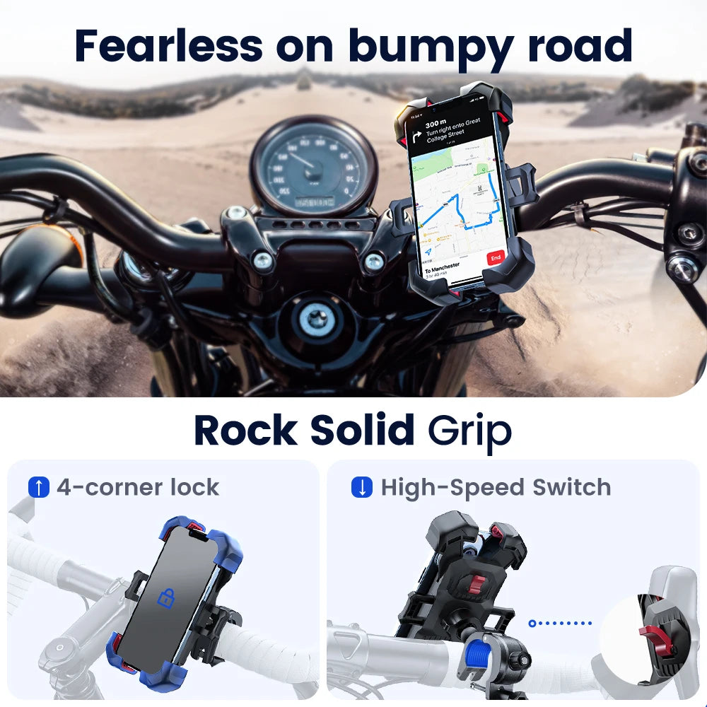 Suporte para Celular - Rotação 360 e Fixação Segura