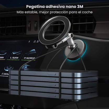 Suporte Magnético MagSafe para Carro - Rotação 360